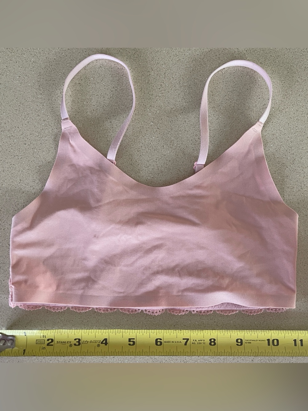 Victoria's Secret wireless Lace Bralette, pink, XS
